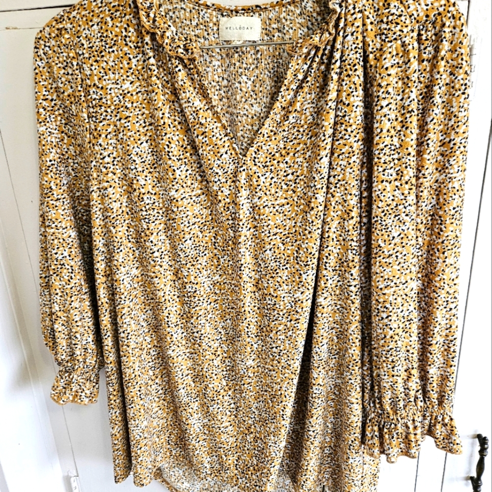 Melloday blouse Size 1X